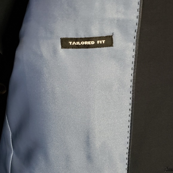 alberto Cardinali Navy Blue 2Bttn PolyRayon Blazer - Picture 5 of 8